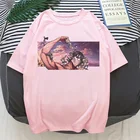 Женская футболка с принтом японского аниме атака на Титанов, забавная футболка унисекс с принтом Леви Эрена Харадзюку, 2021