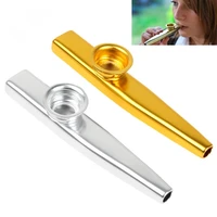 flute musical instrument metal kazoo with flute diaphragm 2 colors optional woodwind instruments hot