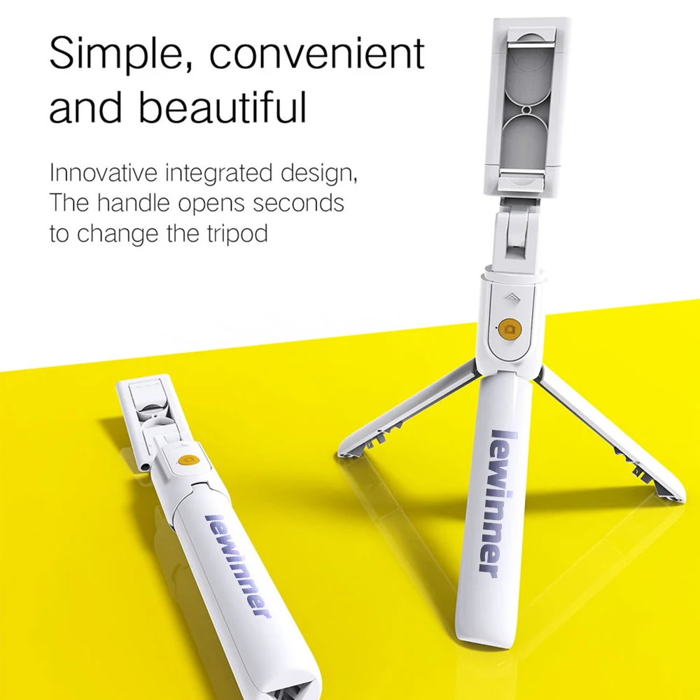 Монопод Lewinner 3 в 1 складной с Bluetooth для iphone/Android | Электроника