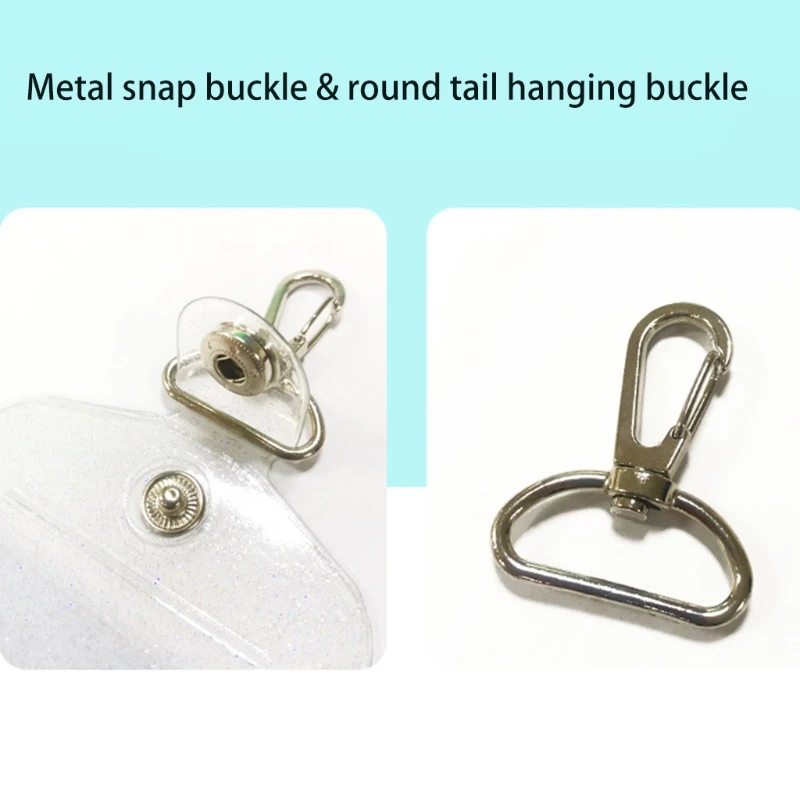 Прозрачный кошелек из ПВХ с идентификацией для детей и взрослых портативный