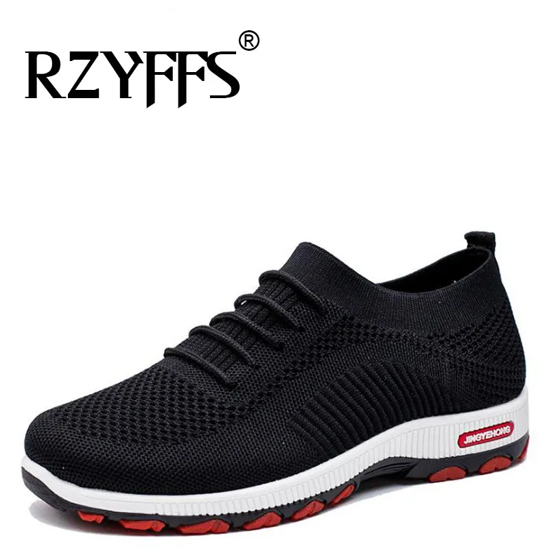2019 autumn new Hot Sale Men Lace-up Sport Shoes sports Jogging leisure socks shoes C32-91 | Спорт и развлечения