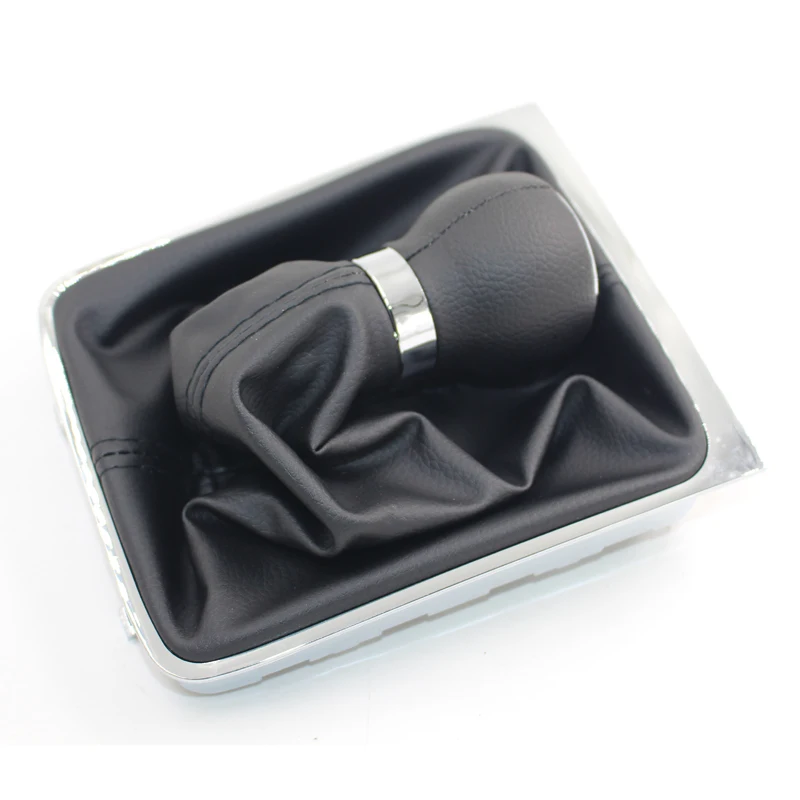 5 Speed 6 Speed 12mm Car Gear Shift Knob Stick Gaiter Boot F