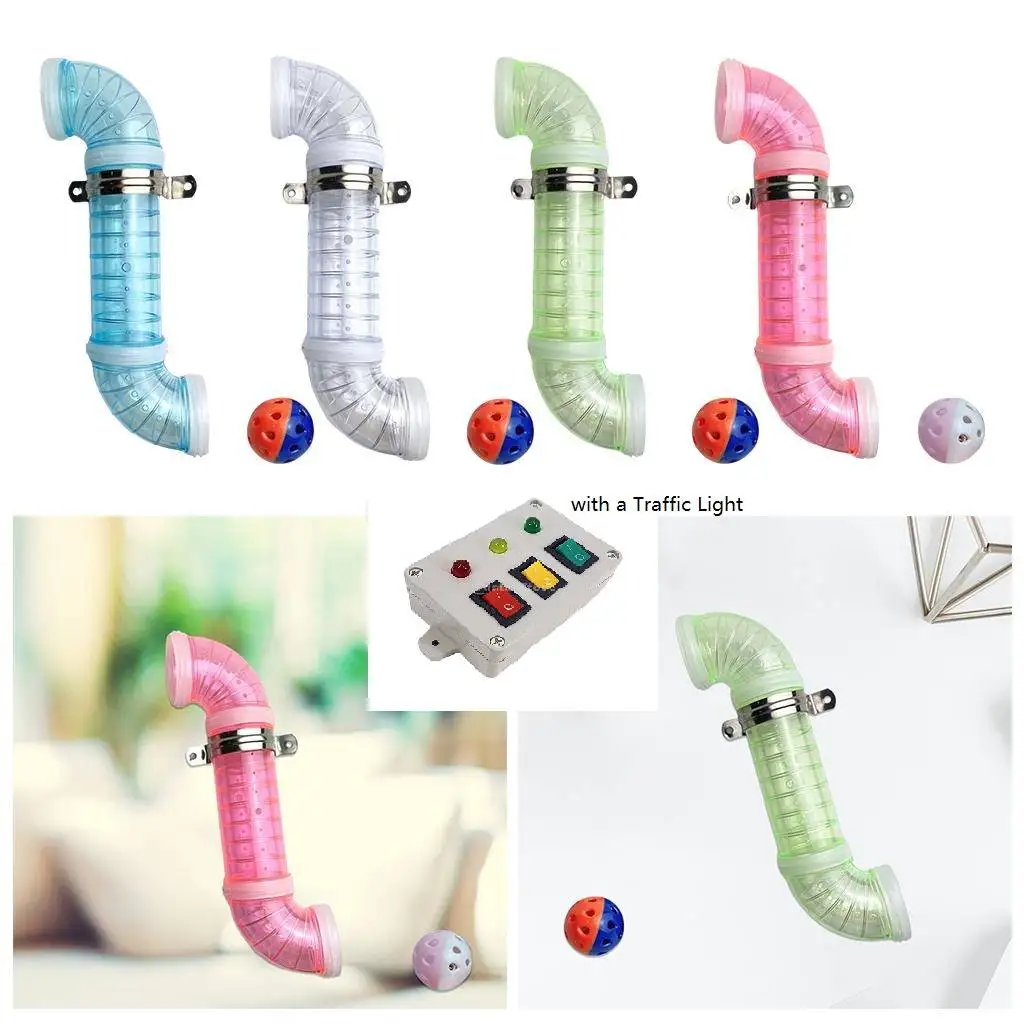 

Busy Board Kit Traffic Light with Switch Montessori Child Toy Party Gift W/ Pipe Montessori Toy