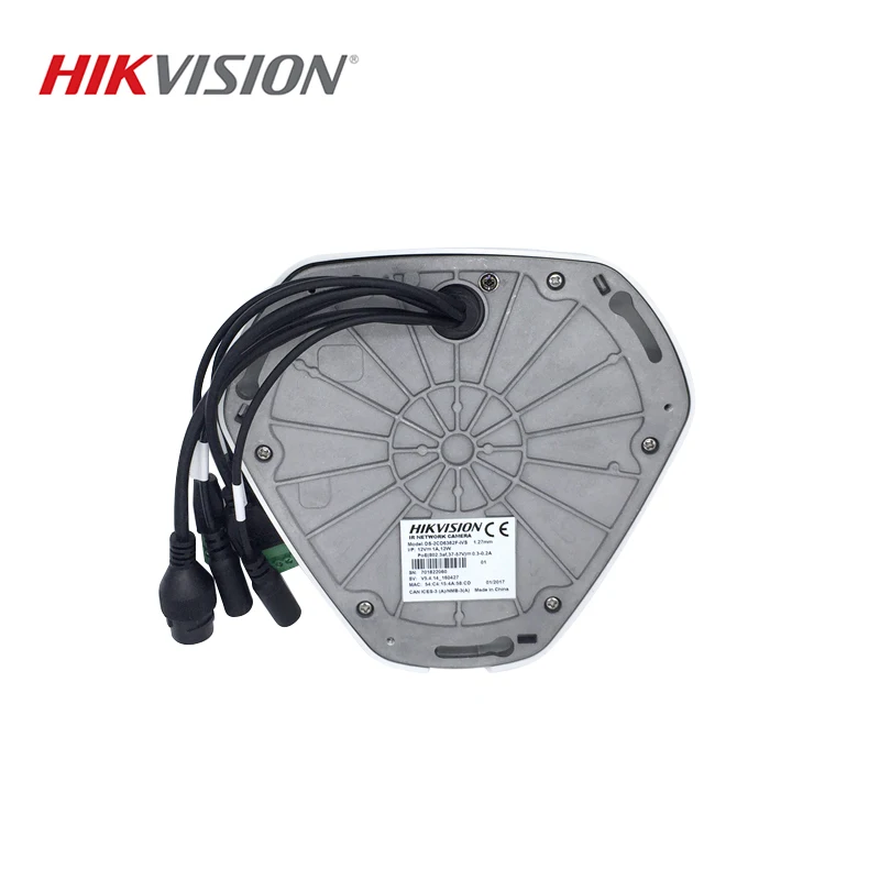 HIKVISION DS-2CD6365F-IVS китайская версия 6 МП рыбий глаз водонепроницаемая IR 15 м ip-камера