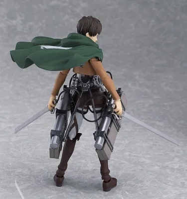 Экшн атака на фигурка Титан Эрен Ягер Figma 207 ПВХ игрушки Коллекционная модель для