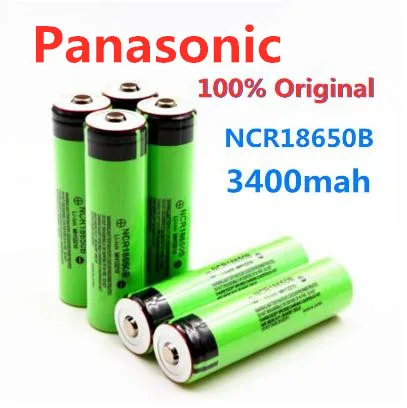 Аккумулятор Panasonic 18650 3400 mah 3,7 V ncr18650b специальная аккумуляторная батарея+ заостренный