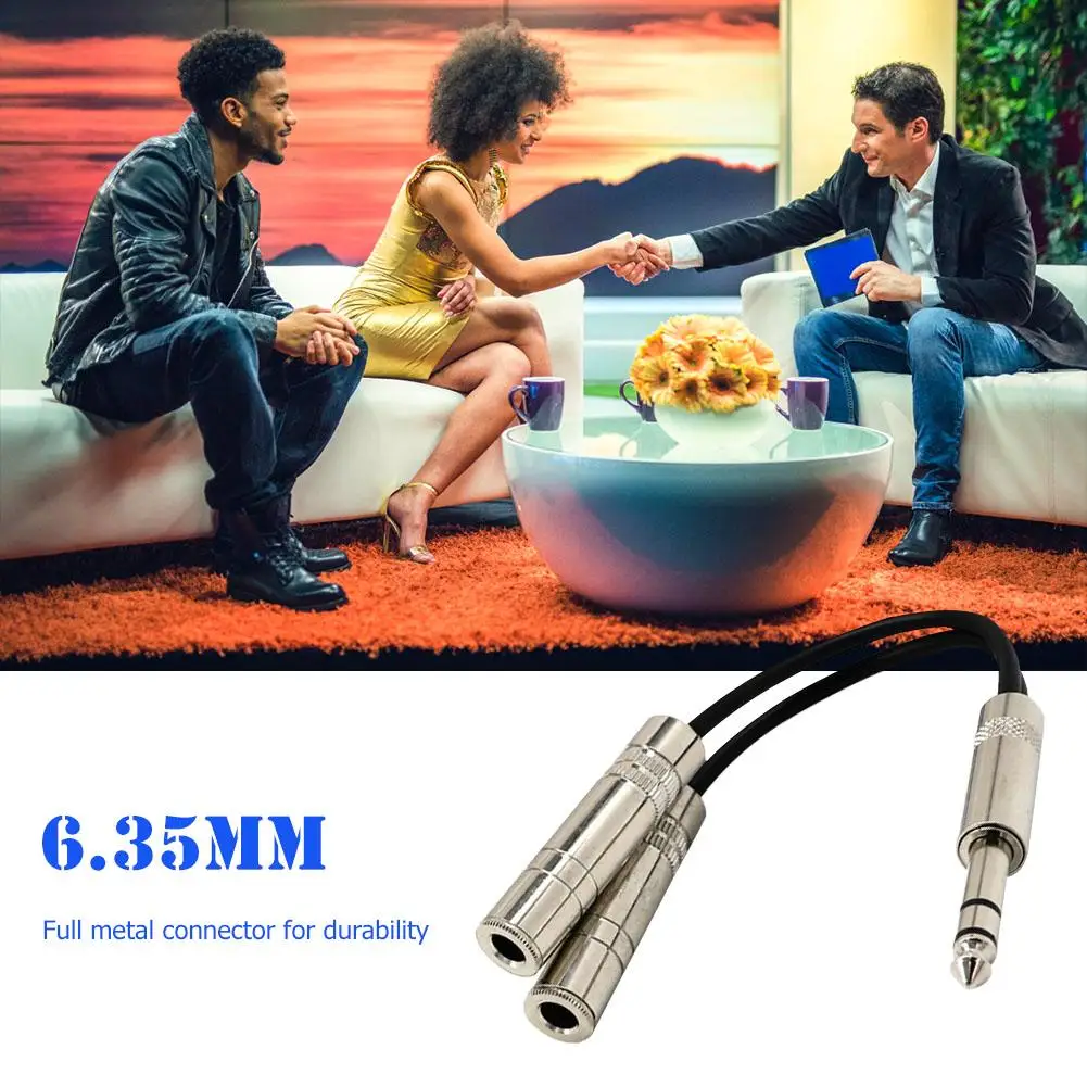 6 35 мм штекер стерео сплиттер кабель портативный Практичный Прочный деликатный