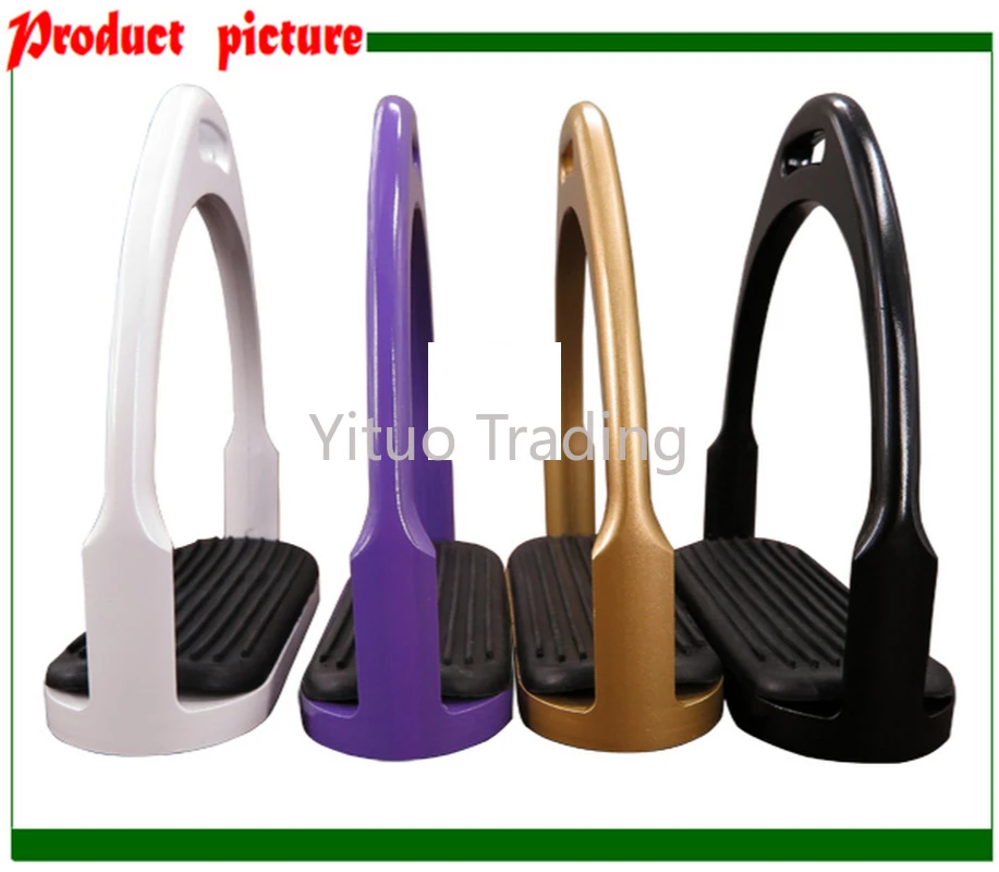 

Die-casting Aluminum Stirrup Cushion Load-bearing 300 Kg Hand-polished Metal Cushion Light and Durable Paint Multiple Colors
