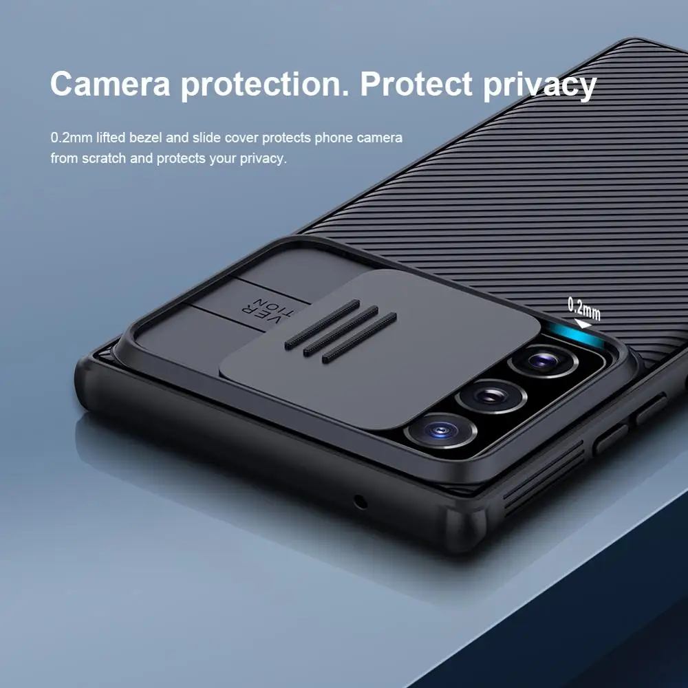 for Samsung Note 20 Ultra Case Nillkin Slide Camera Protection Case for Samsung Galaxy Note 20 Note20 Ultra 5G Protection Cover