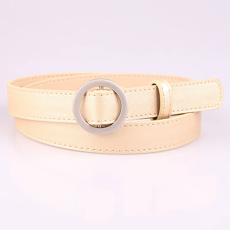 

2019 Leather belt unisex belt casual fashion wild belt