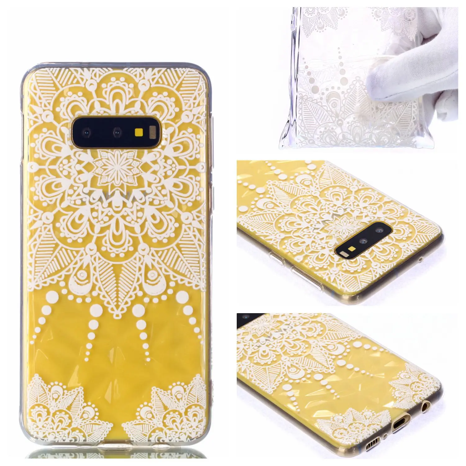 Для Samsung Galaxy S10E Ударопрочный Мягкий чехол в форме бриллианта для S8 S9 S10 Plus Note 9| |
