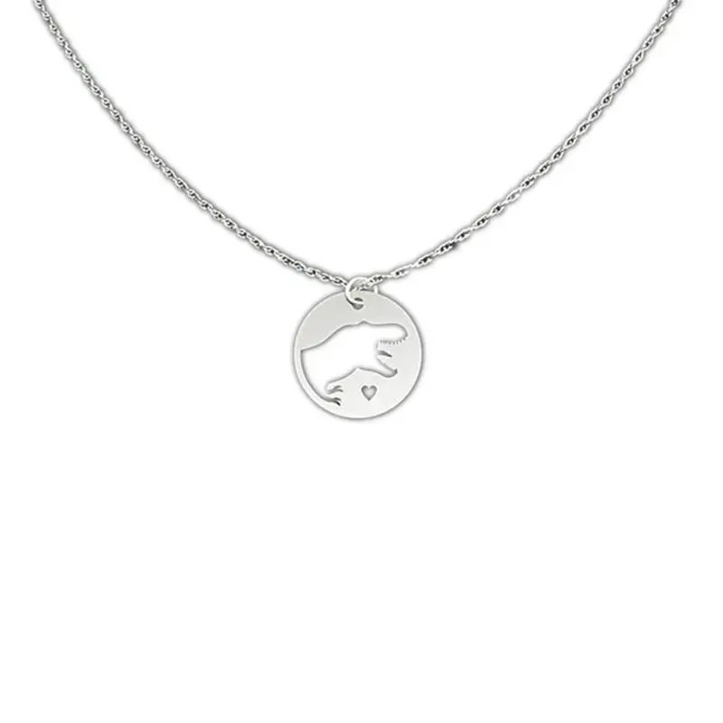 

100pcs/lot T Rex Necklace Jewelry Gift Dinosaur Necklace Tyrannosaurus Rex Necklace