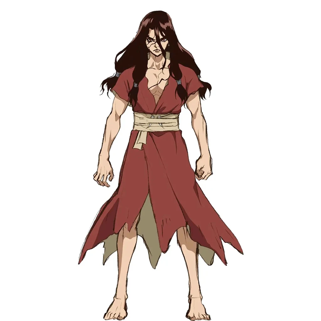 Костюм для косплея Доктор Стоун Огава Юзуриха из аниме Dr.STONE костюм красного