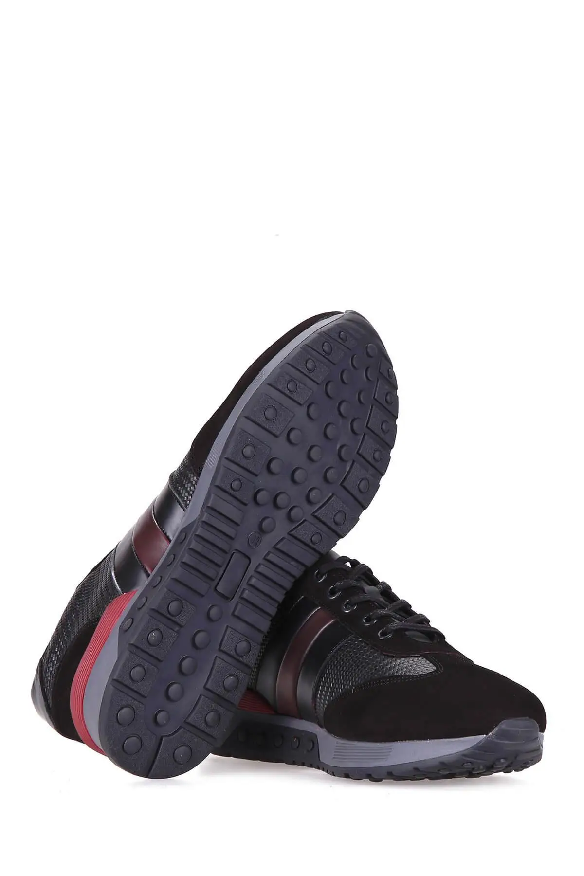 Черные мужские кроссовки Derimod из натуральной кожи|Мужские и кеды| |