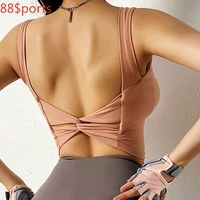 sweet pink sports bra girl fitness underwear push up yoga crop top women bras athletic vest gym shirt sportswear accessories