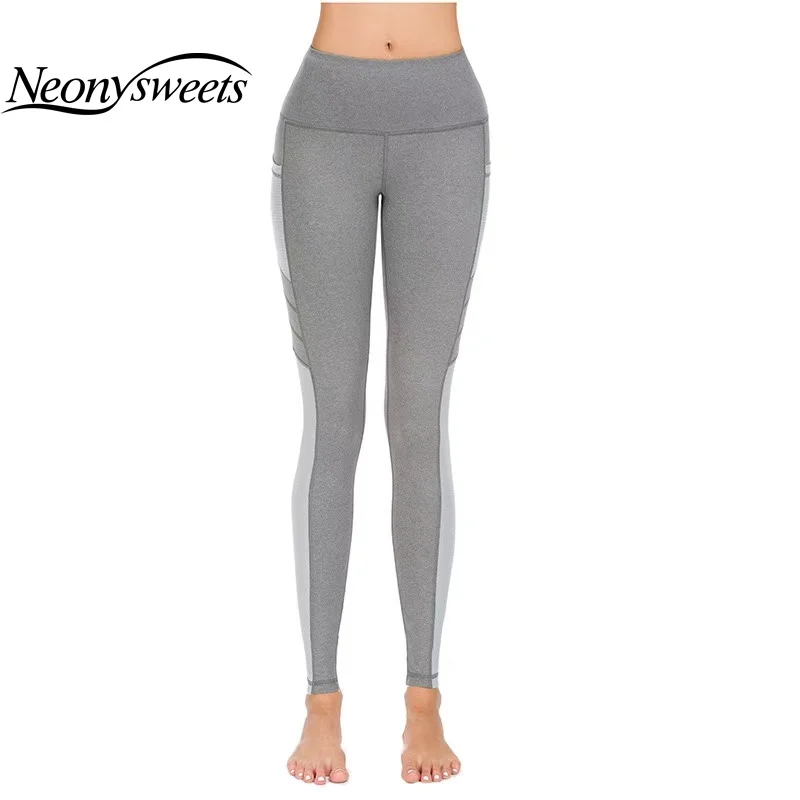 

Neonysweets Women Pants 2021 Tennis Female Trousers Female Leggings Fitness Running Yoga Pants High Waist Seamless