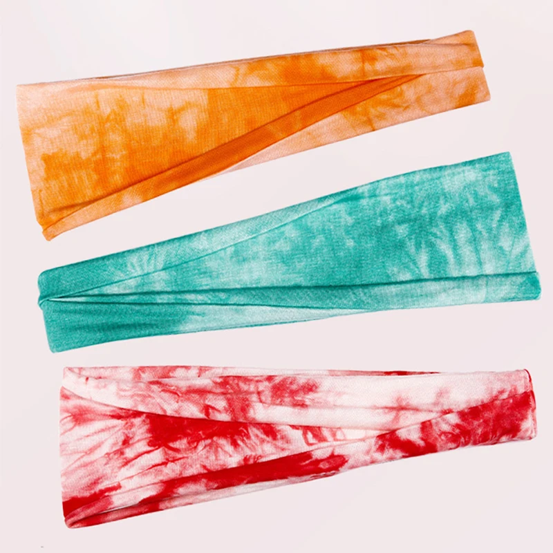 

Женская повязка на голову с перекрестным узлом, эластичная повязка на голову, аксессуар для волос в стиле ретро, весна-лето 2021