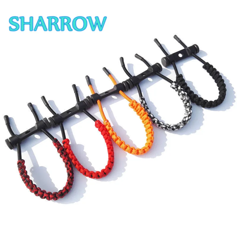 1 шт. защитный ремешок для банта на запястье шнура регулируемый плетеный лука