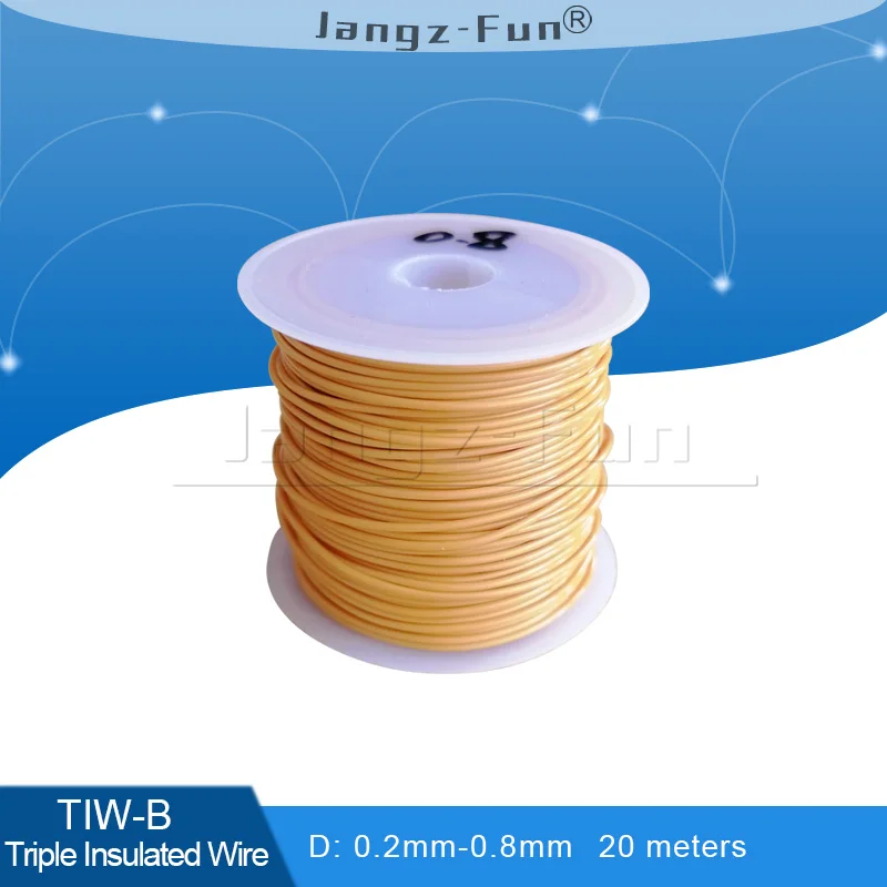 

Медный провод TIW-B с тройной изоляцией 20 м