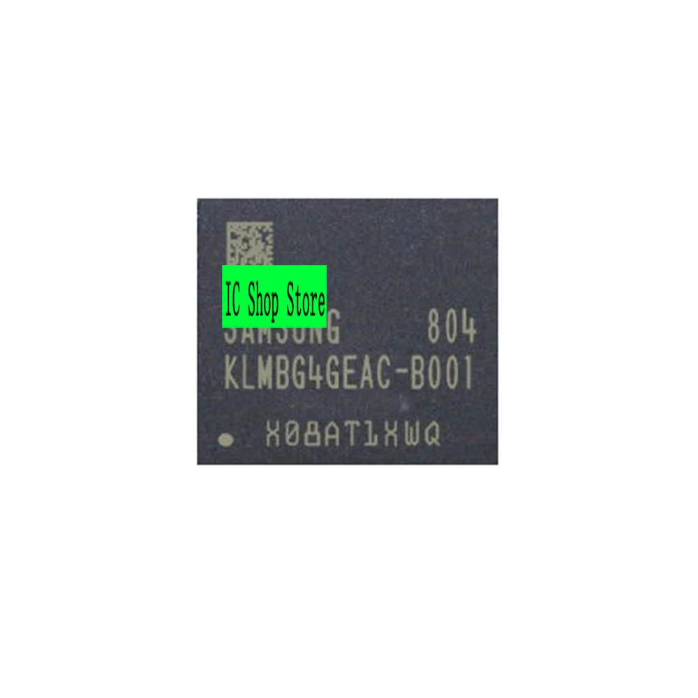 

5pcs/lot KLMBG4GEAC-B001 FBGA153 EMMC 32GB New Original