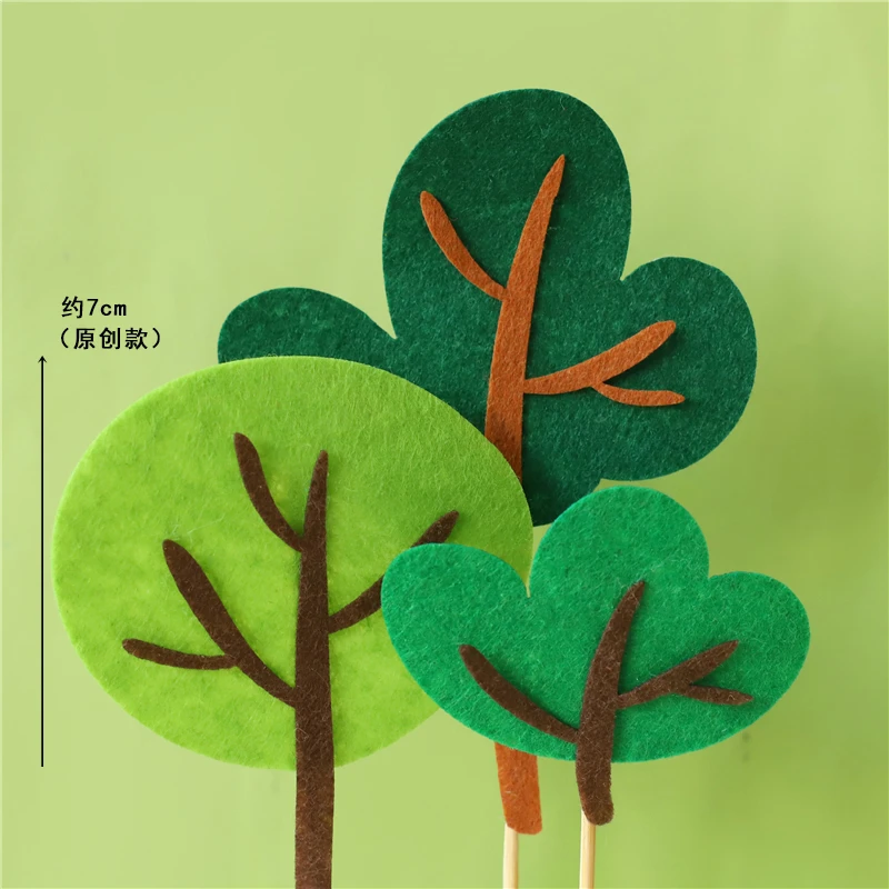 Животные ежики Лев лиса Сова Сика Олень Детские искусственные деревья гриб для