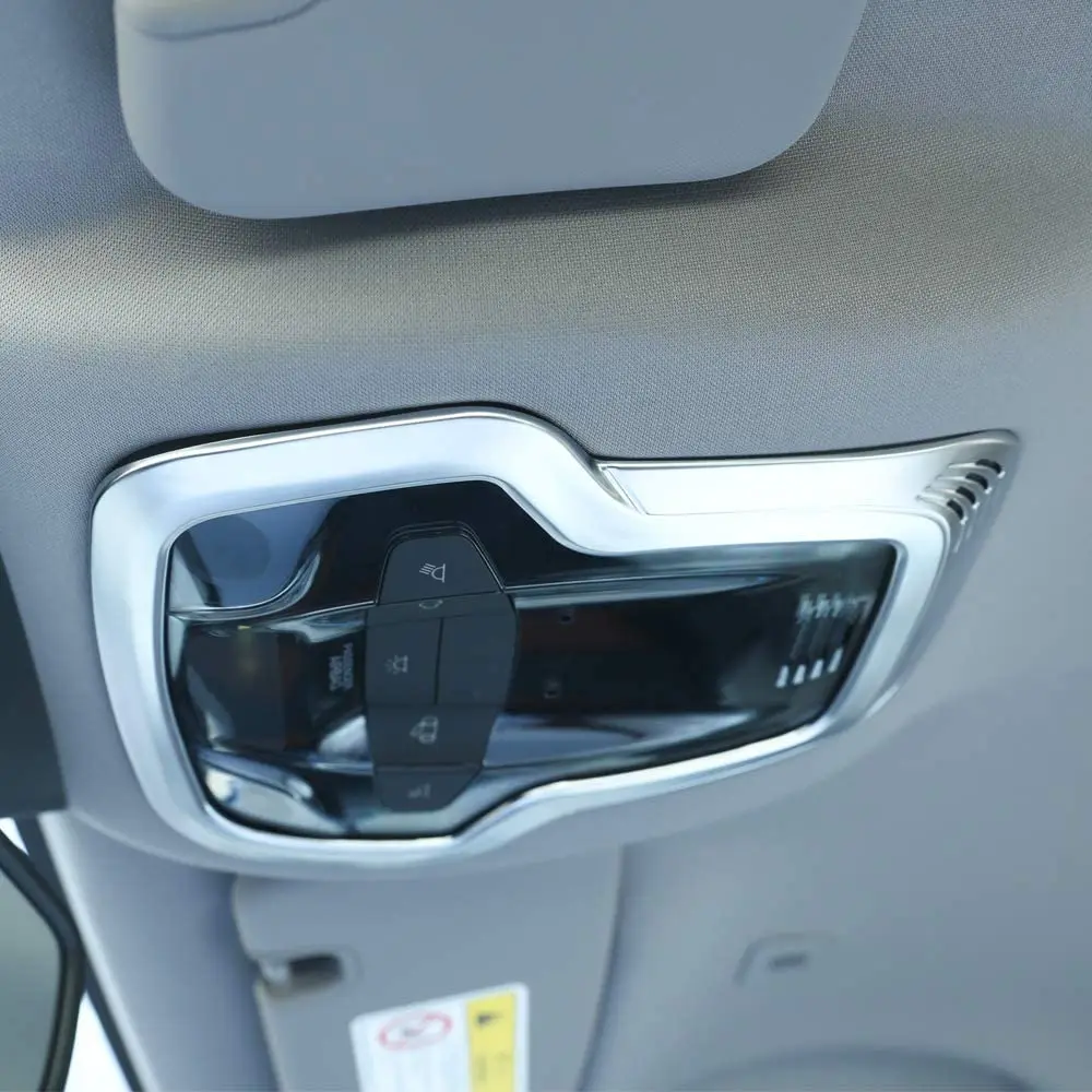 ABS хромированная рамка переднего ряда для лампы чтения обшивка 1 шт. Alfa Romeo Giulia Stelvio