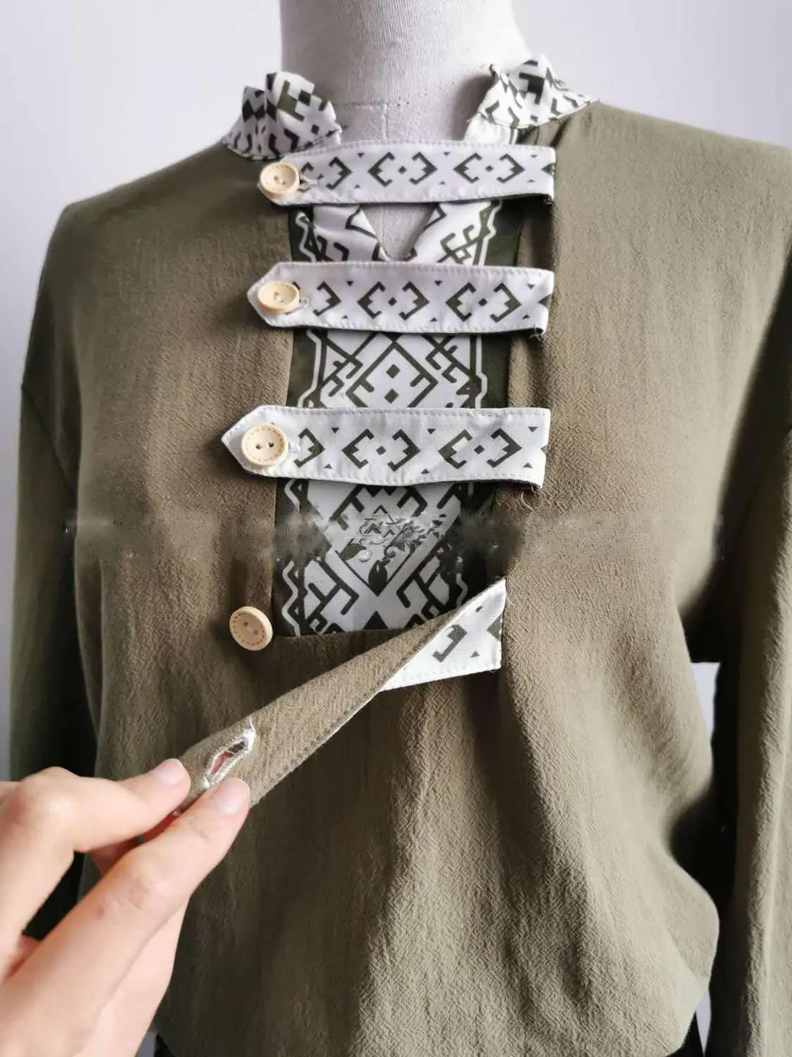 Рубашка для взрослых в стиле ретро средневековья пиратские Викинги костюмы