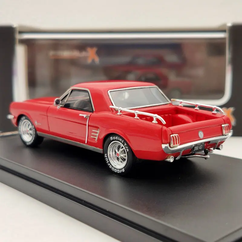IXO Premium X 1:43 For FORD MUSTANG MUSTERO 1966 RED PR0467R Limited Edition Collection |
