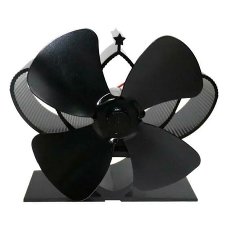 

Fireplace Stove Fan Wood Log Burner Eco Friendly Silent 500g Household Tool