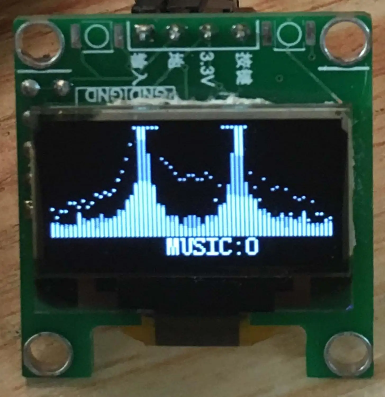 

Дисплей с органическим светодиодным дисплеем 0,96 дюйма, анализатор уровня звука, индикатор ритма УФ-измеритель