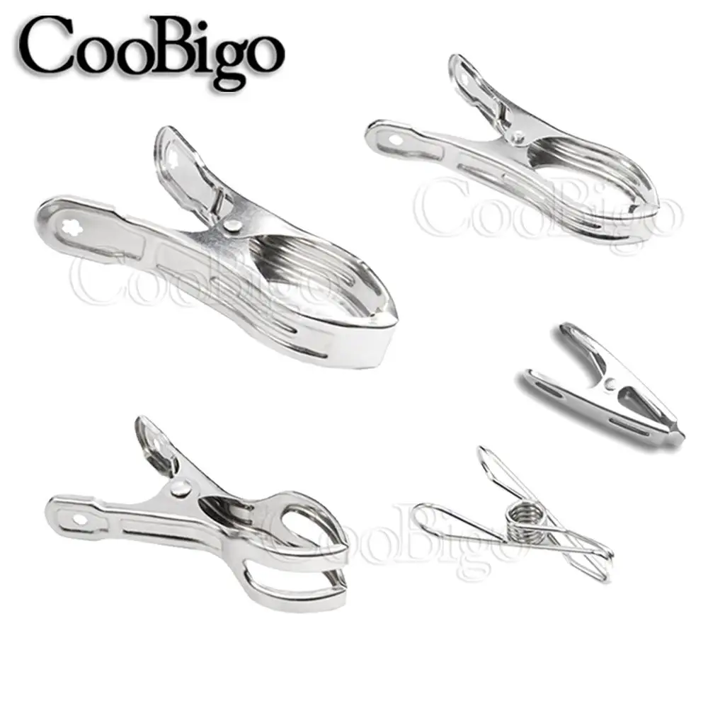 5 шт. стилей зажим для одежды многофункциональные прищепки из нержавеющей стали