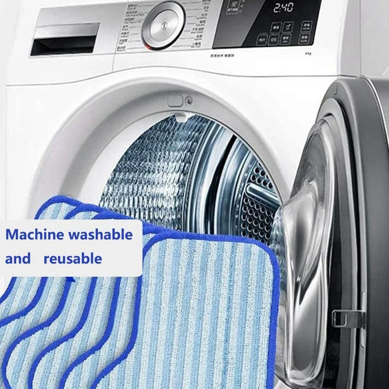 12 Pcak Паровая Швабра колодки из микрофибры Моющиеся Замена для Dupray аккуратный