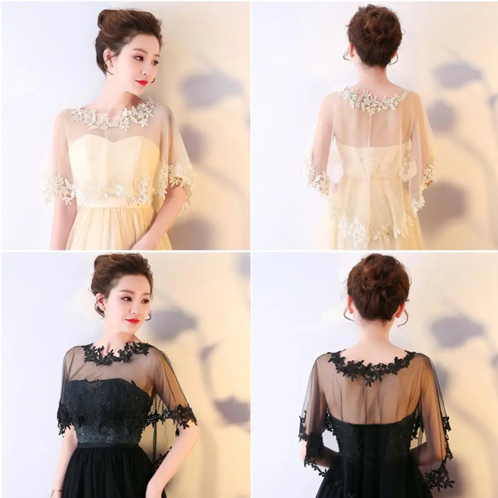 Горячая Распродажа модные кружевные цветочные свадебные обертывания женское