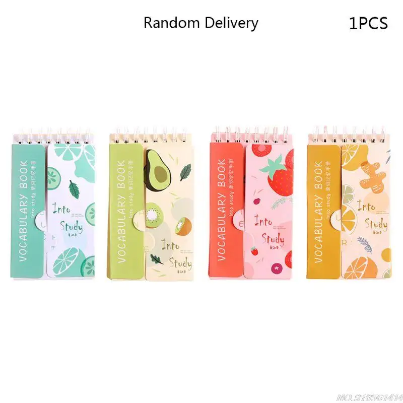 Kawaii фруктовый блокнот словарь для иностранного языка английские слова рецитация