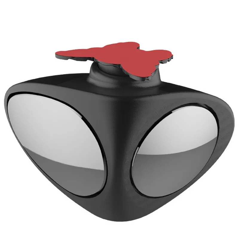 

Car front wheel mirror auxiliary rearview mirror safety convex mirror car two-in-one 360-degree adjustable rearview mirror