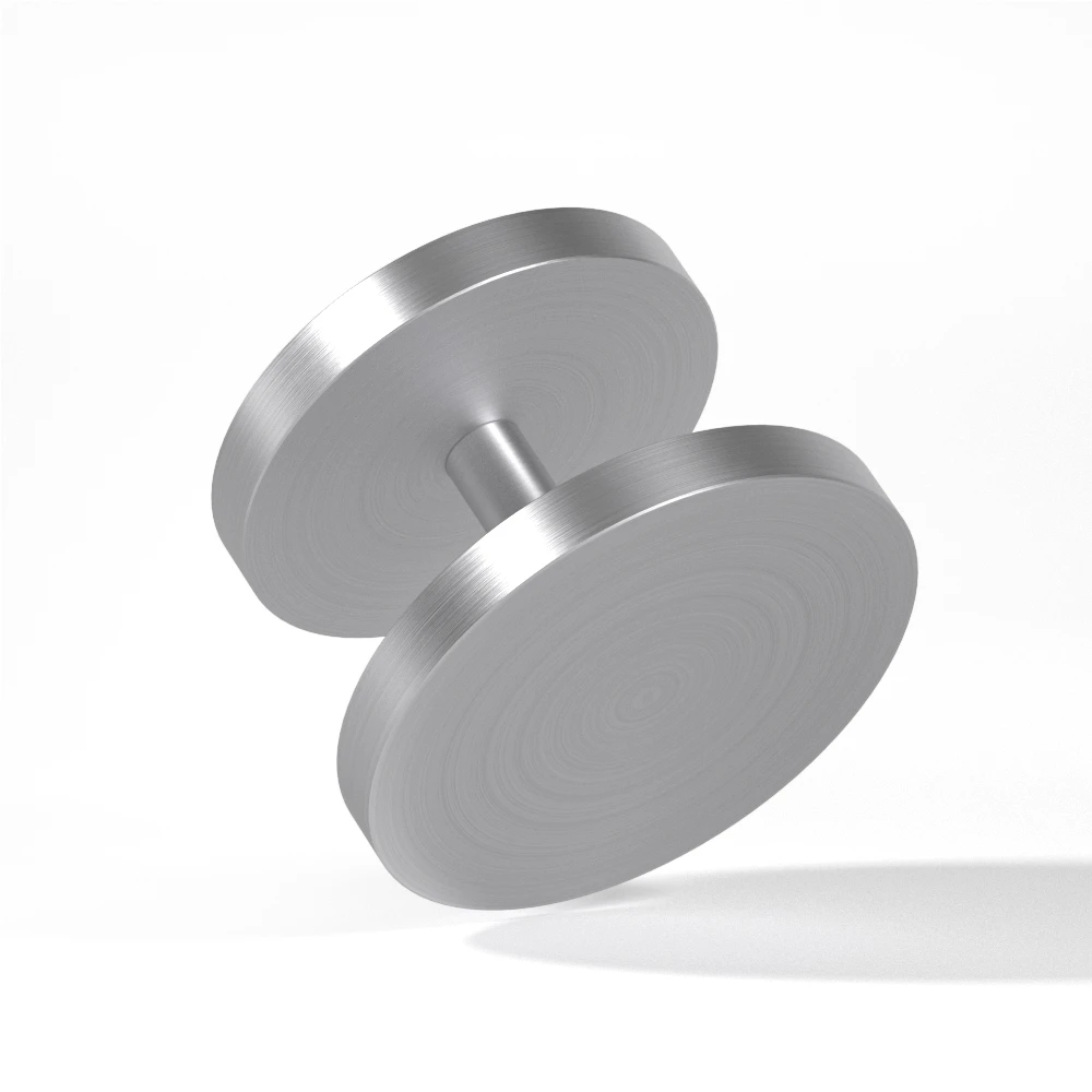 Твердая алюминиевая плоская зеркальная шлифовальная основа 51/58 мм|Темперы для