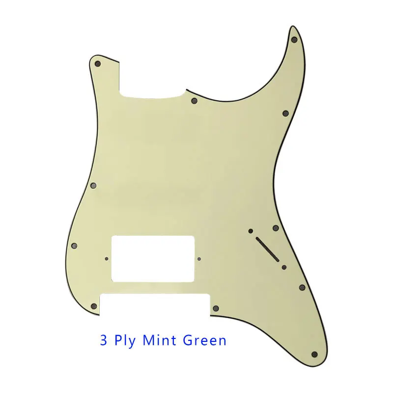 Накладка Pleroo на гитару для США 11 отверстий винтов с Floyd Rose Tremolo Bridge PAF Humbucker H Pickguard