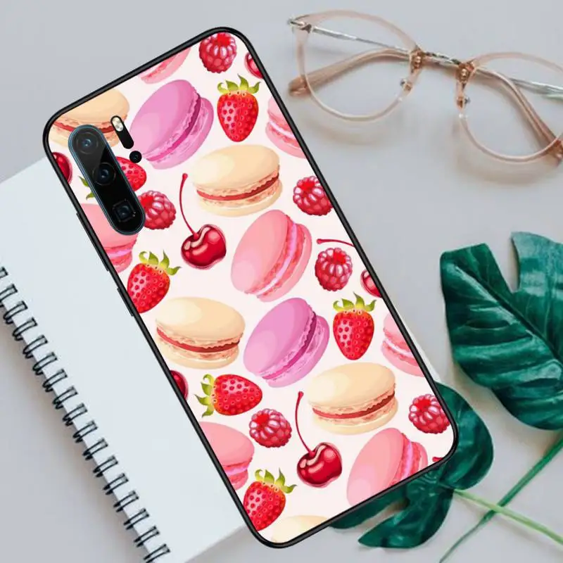 

Dessert ice cream Macaron Food Phone Cases For Huawei honor Mate P 10 20 30 40 Pro 10i 9 10 20 8 x Lite funda coque