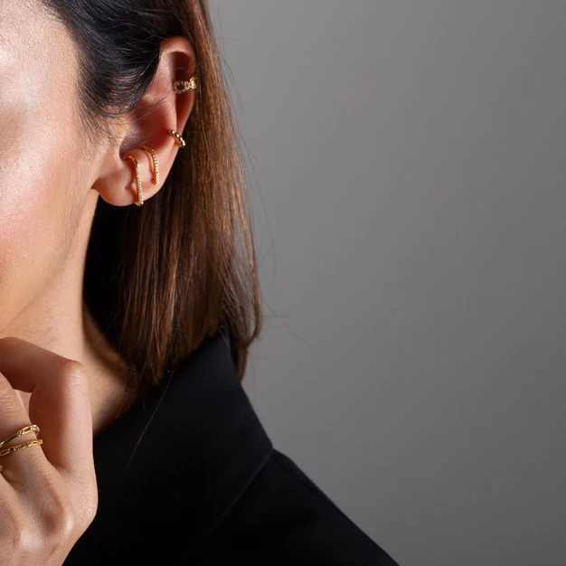 Женские серьги гвоздики в форме буквы из 100% стерлингового серебра 925 пробы