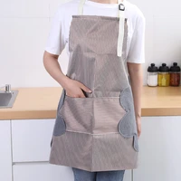 apron household waterproof fashion thickening can wipe hands for cooking kitchen strap anti oil work clothes adult female waist