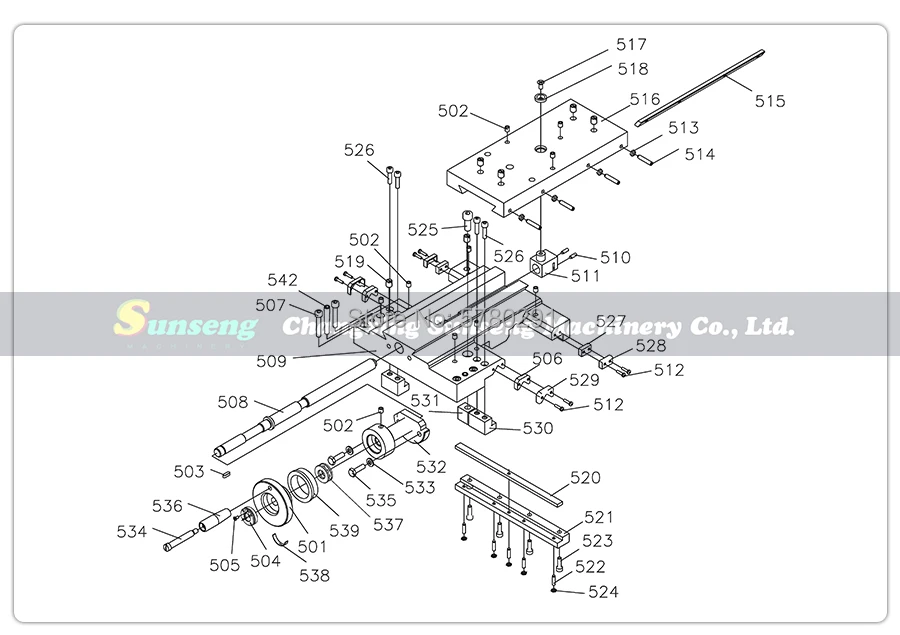 Крестообразная винтовая гайка для SIEG C6 511|Аксессуары электроинструментов| |