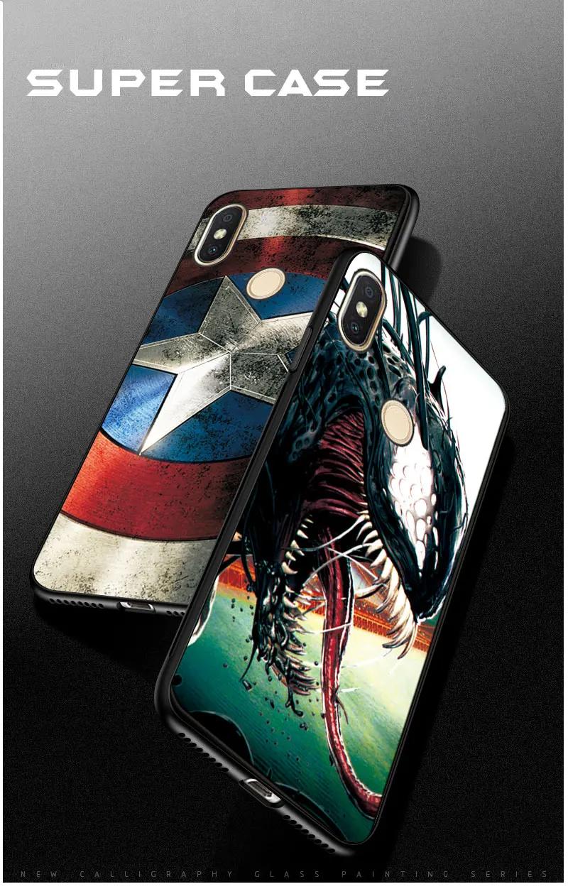 Venom Joker, черный ТПУ чехол для телефона s, для Xiaomi Redmi S2, чехол для Redmi S 2, силиконовый чехол для Xiaomi Redmi S2, 5,99 дюймов, RedmiS2, бампер