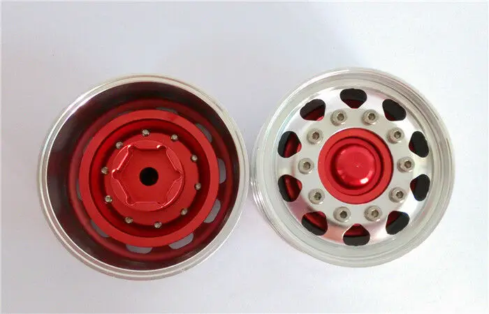 

Metal Rear Wheel Hub d for 1/14 2 Axle Rc Diy Tamiye RC Tractor Truck TH01377-SMT4