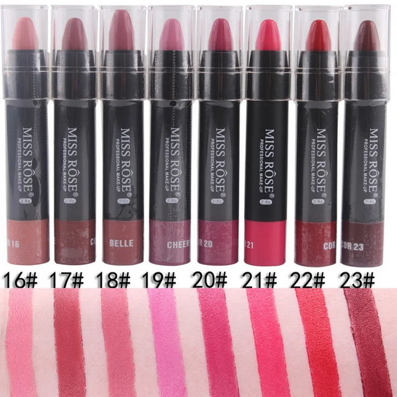 Professional Matte Lipstick Pencil Waterproof Moisturizing Velvet Long Lasting Lipsticks Beauty Makeup Tool Cosmetic Wholesale |
