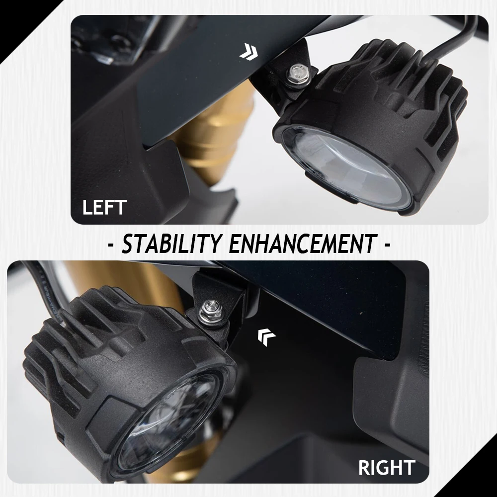 Фото НОВЫЙ F 750 GS F 800 GS мотоциклетный противотуманный фонарь, кронштейн для прожектора, держатель точечного светильника для BMW F750GS F850GS 2017-2024 F800GS 2023 №2