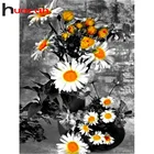 Набор для алмазной вышивки Маргаритка, квадратныекруглые стразы