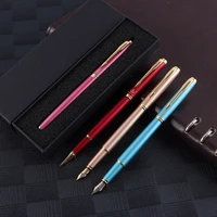 luxury quality fountain pen business office new school student office supplies signature calligraphy ink pen