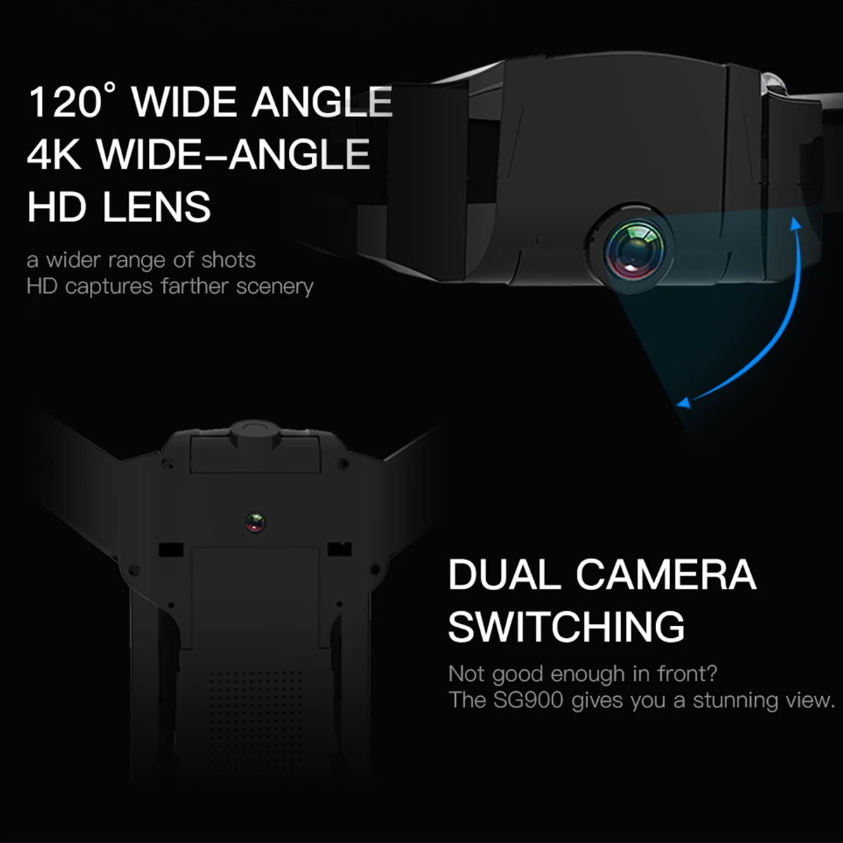 SG900 FPV камера Дрон 4K камера оптический поток селфи Дрон складной Wifi Квадрокоптер вертолет Дрон дроны профессиональный