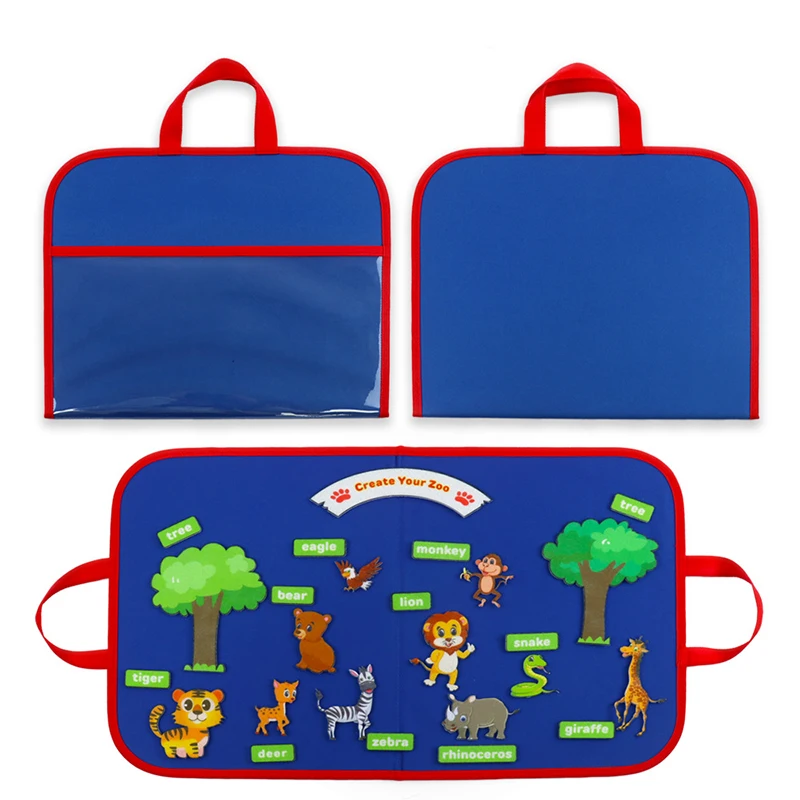 

Toy felt Felt-made toy set Felt board teaching aid toys for kids 2 to 4 years old toddler toys baby educational toys