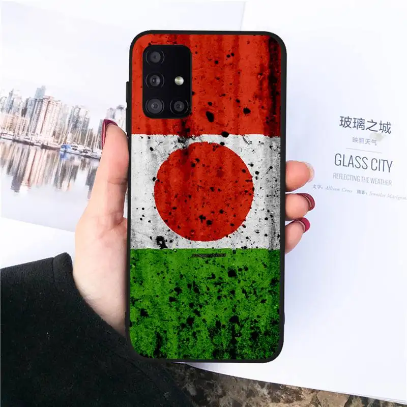 

Niger Flag Phone Cases For Samsung galaxy S 7 8 9 10 20 edge A 6 10 20 30 50 51 70 note 10 plus